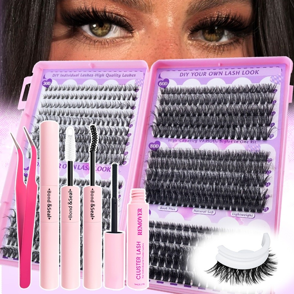 Faux Mink Lash - 9-18mm Lange Künstliche Wimpern Natürlicher Look