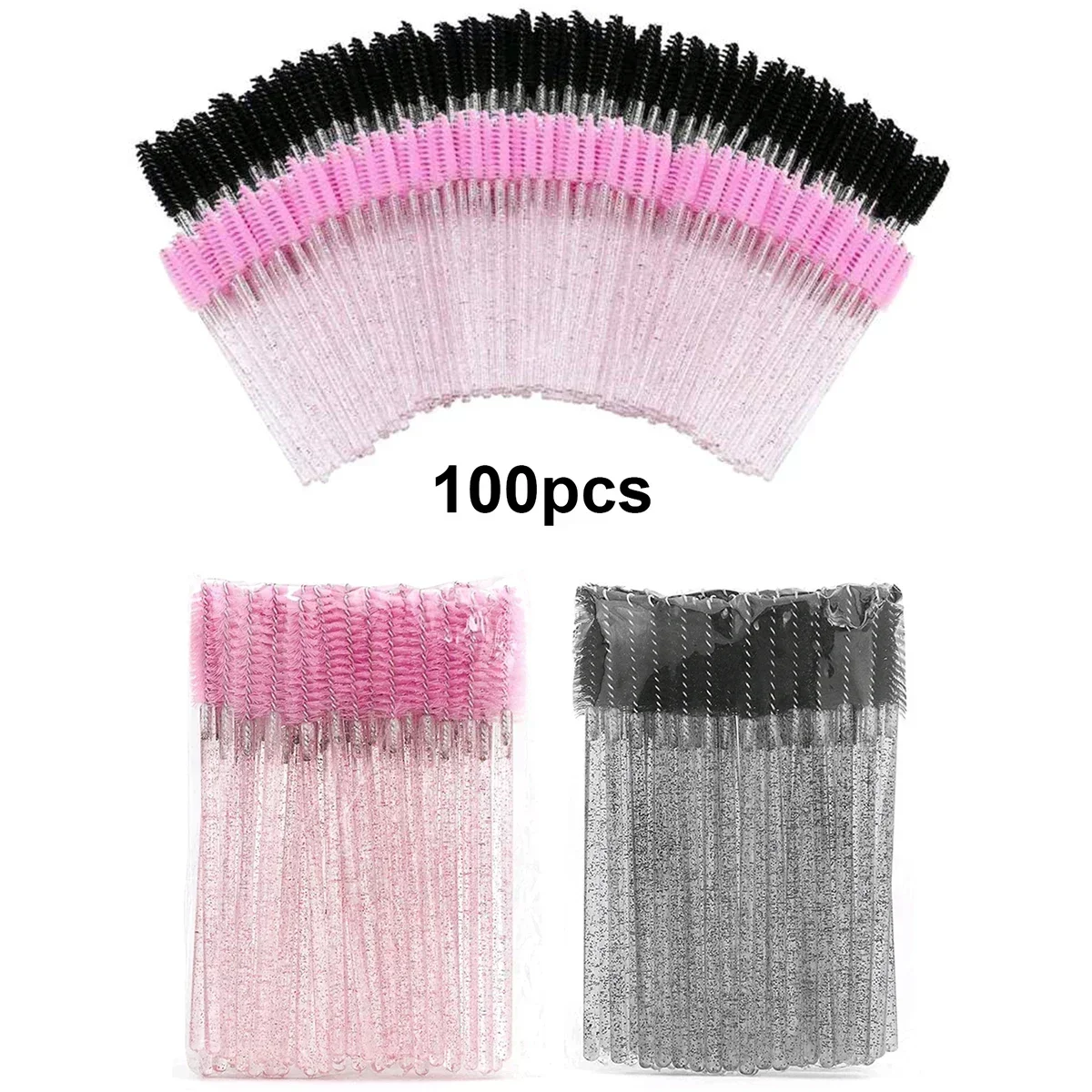 Eyelash Extension For Beginners - Großhandel 100 Stück Einweg-Wimpernbürsten Spoolies Micro