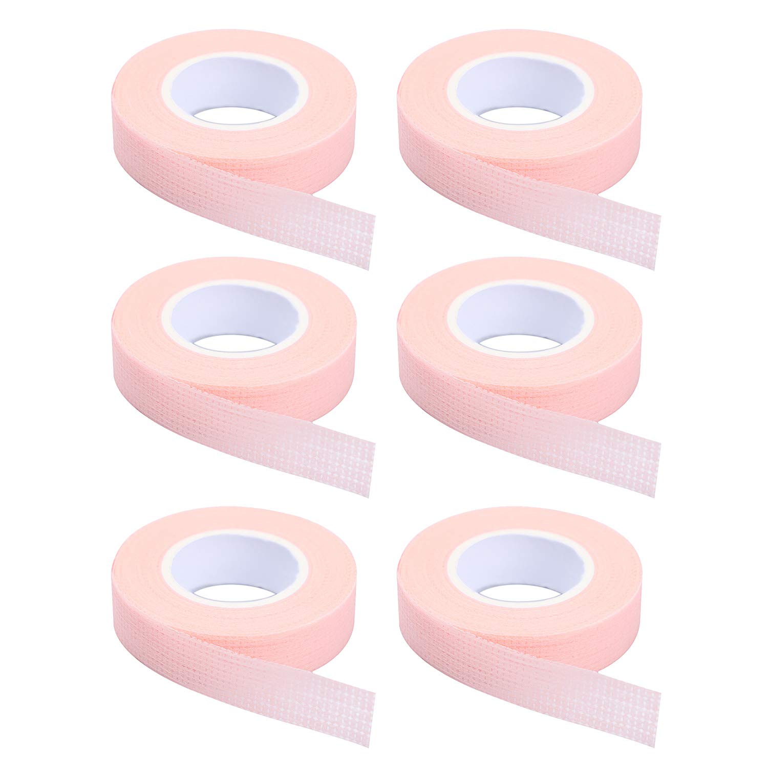 Eyelash Extension Guide - 6 Rollen Wimpernband, Selbstklebendes Stoffband für