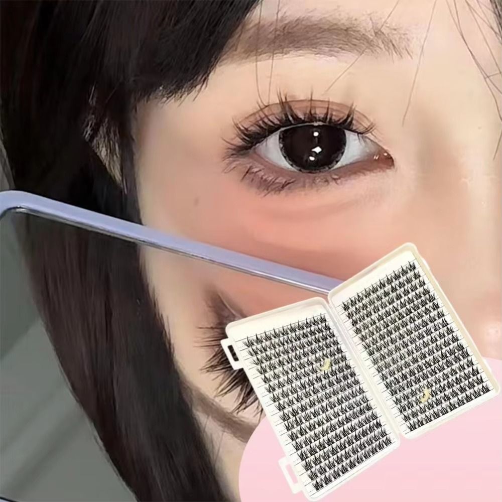 Eyelash Extension Look - Natürlich Aussehende Falsche Wimpern mit Kleber