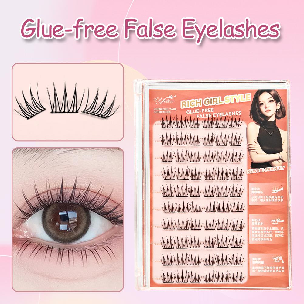 Eyelash Extension Korea - Koreanische kleberfreie falsche Wimpern DIY selbstklebende