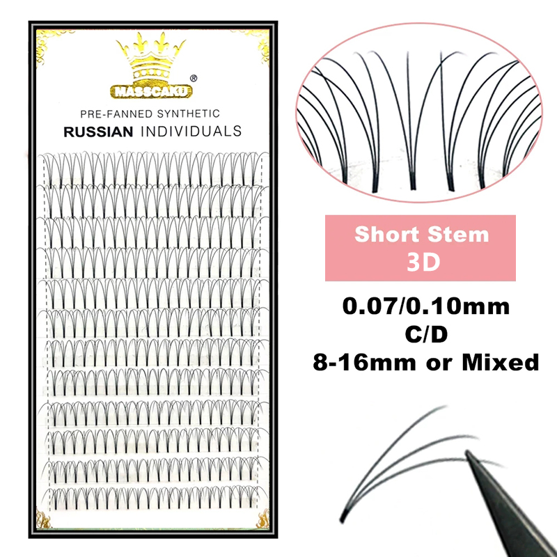 MASSCAKU Vorgefertigte russisc – Eyelash Extension Russian Bewertung und Preis