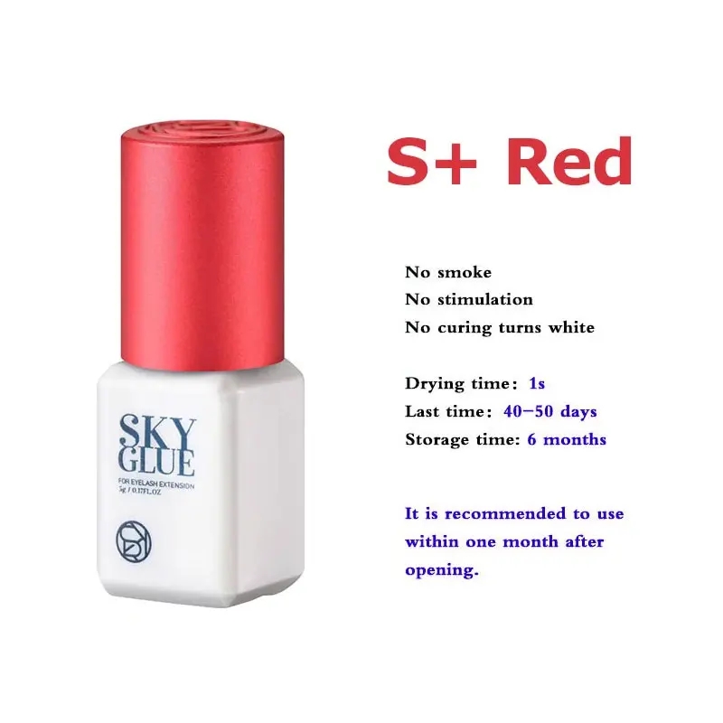 5/10 Stück Sky Glue S Plus Typ – Eyelash Extension Korea Bewertung und Preis