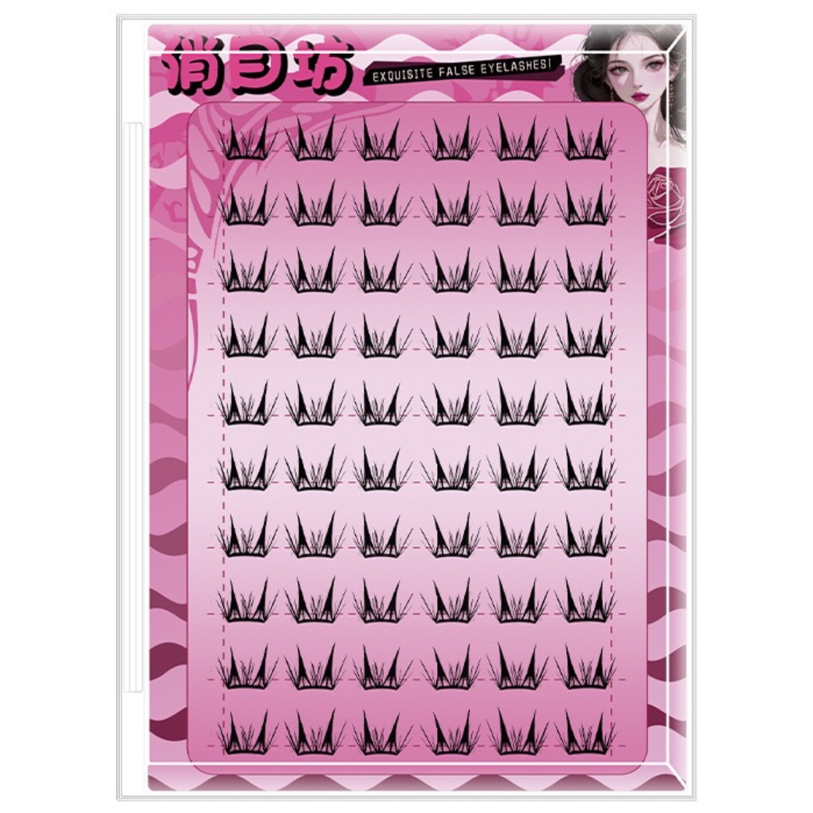Selbstklebende Wimpernbüschel  – Eyelash Extension Korea Bewertung und Preis