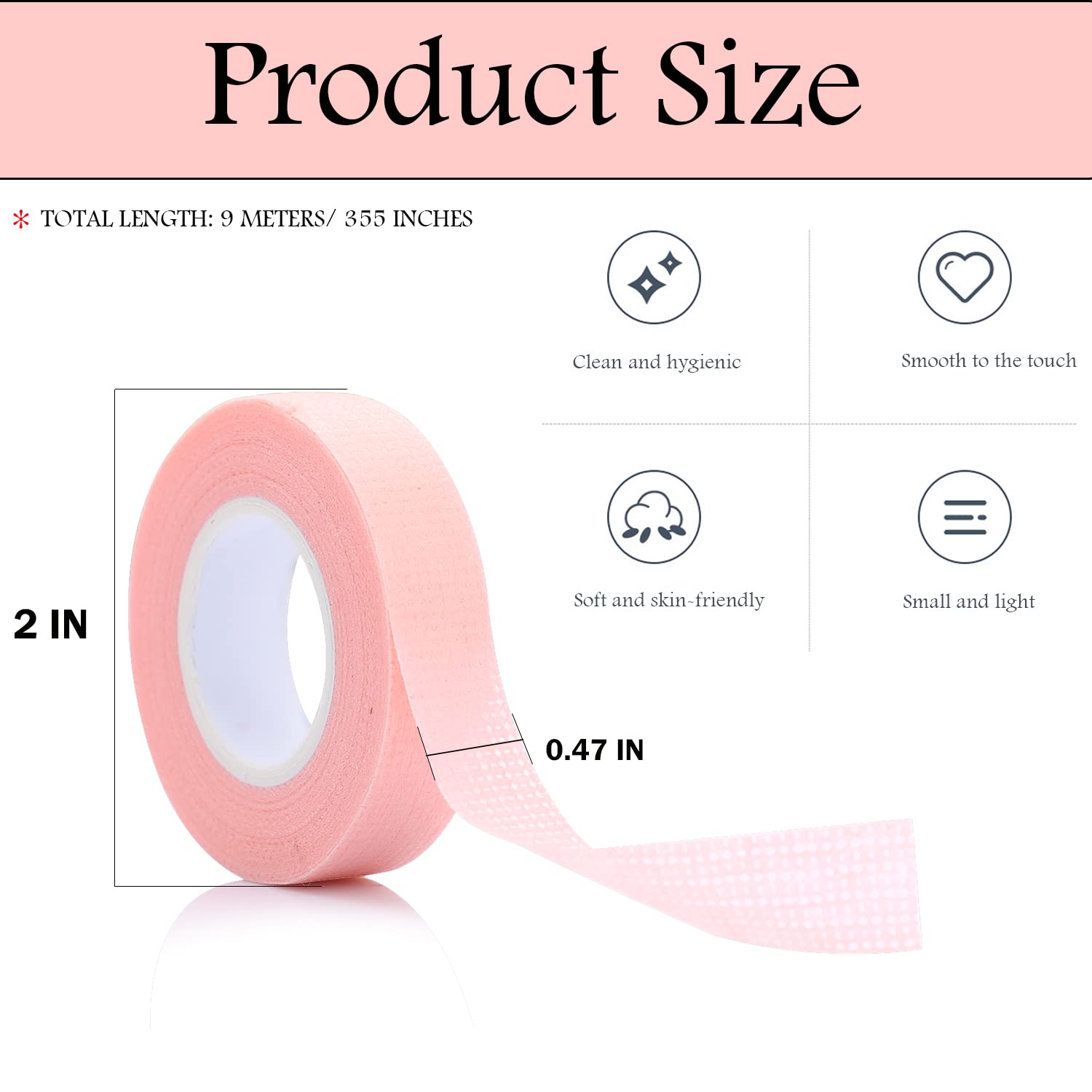 6 Rollen Wimpernband, Selbstkl – Eyelash Extension Guide Bewertung und Preis