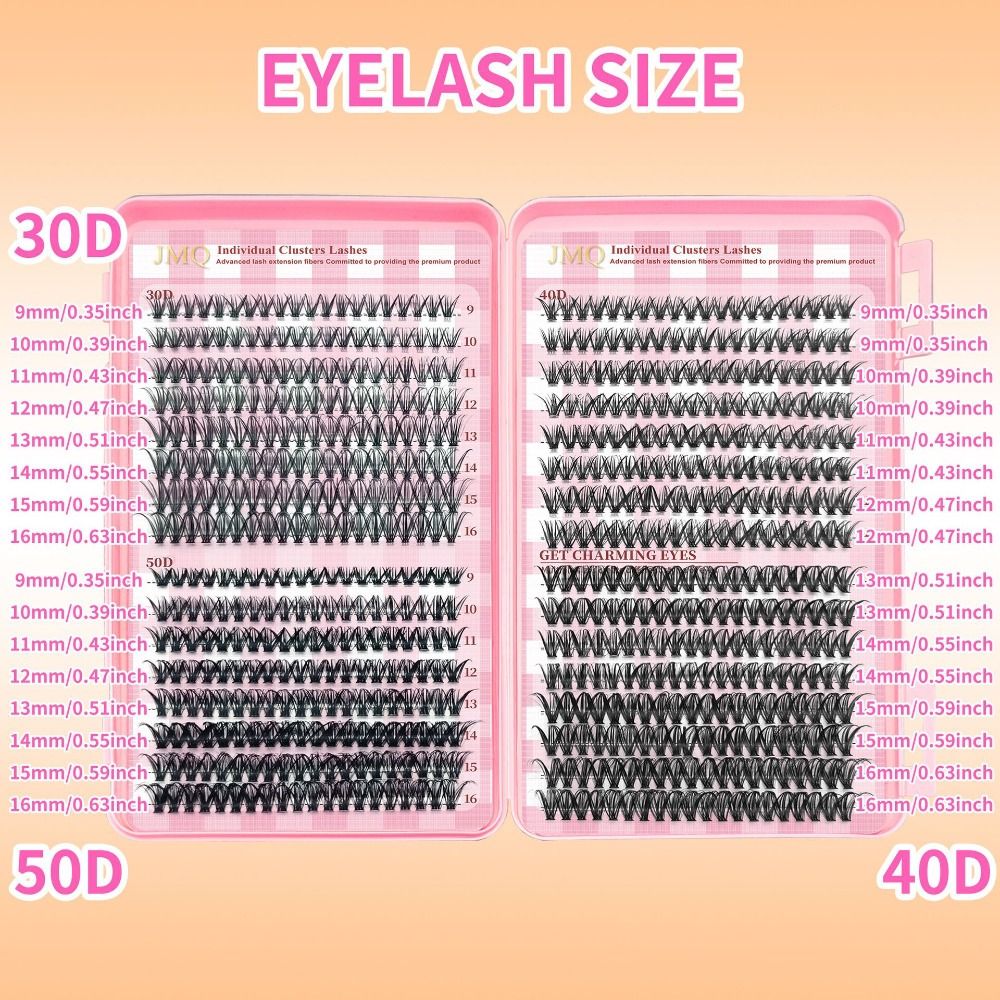 9-16mm Lange Falsche Wimpern 3 – Eyelash Extension Look Bewertung und Preis
