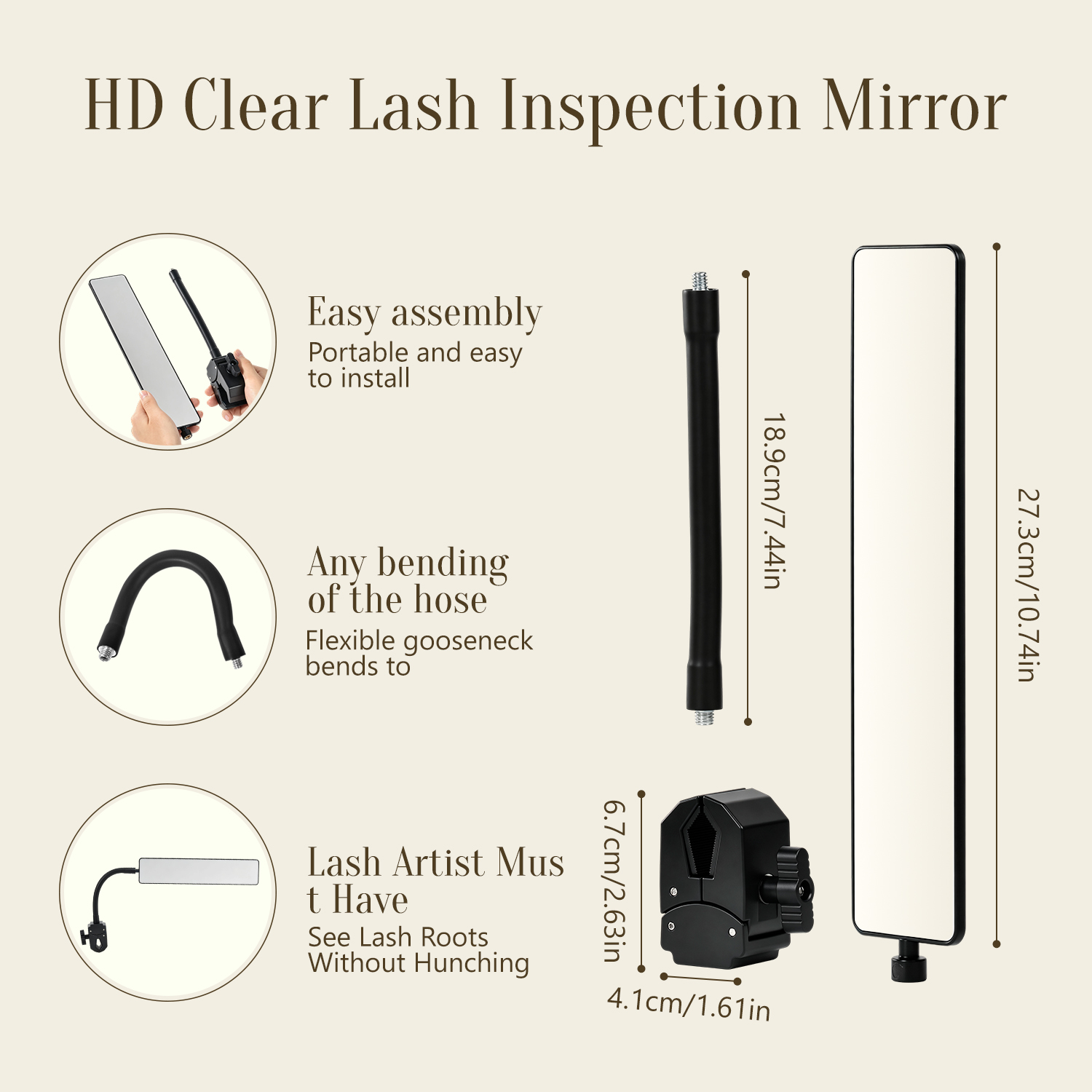 3 Stück professioneller Wimper – Eyelash Extension Guide Bewertung und Preis