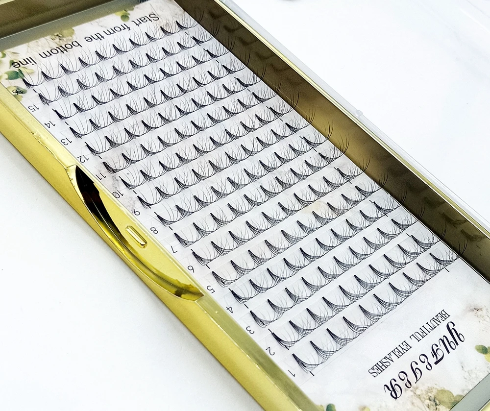 HBZGTLAD 16 Linien Vorgefertig – Eyelash Extension Russian Bewertung und Preis